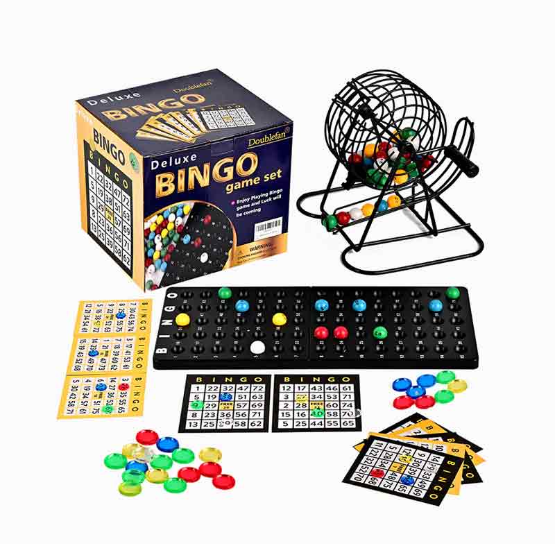 Family Party Colorful Bingo Game Ball Set