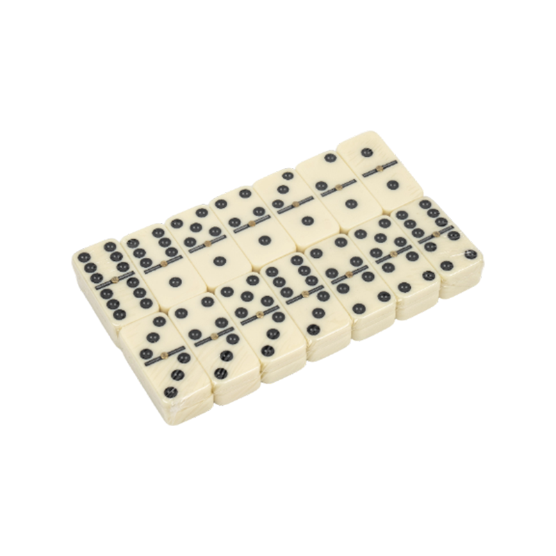 Akrylplast dot domino tabellspel set